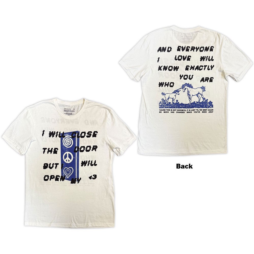 Ed Sheeran - Close The Door Heren Tshirt - Wit